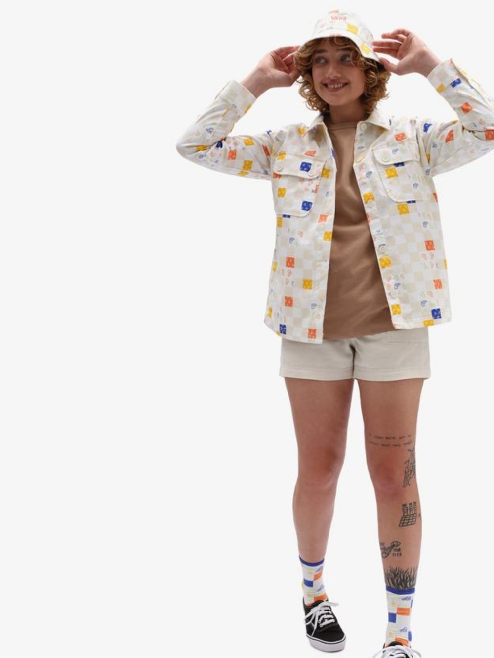 VANS ANAHEIM FACTORY COLLECTION | Paisley Check Button Down Jacket Retro Vibe